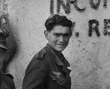 German Troops in an Italian Town, 1943-1944. Creator: British Pathe Ltd