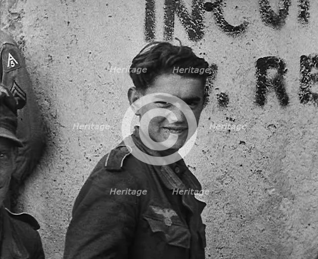 German Troops in an Italian Town, 1943-1944. Creator: British Pathe Ltd.