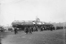 German U-Boat in N.Y., 1917. Creator: Bain News Service