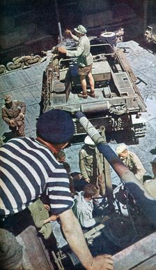 German weapons and ammunition arrive in North Africa, 1942