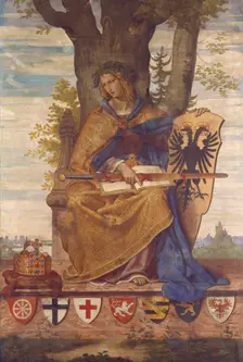 Germania, 1834-1836. Creator: Philipp Veit