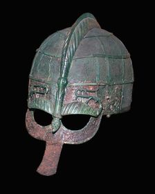 Germanic Iron Age helmet, 7th century