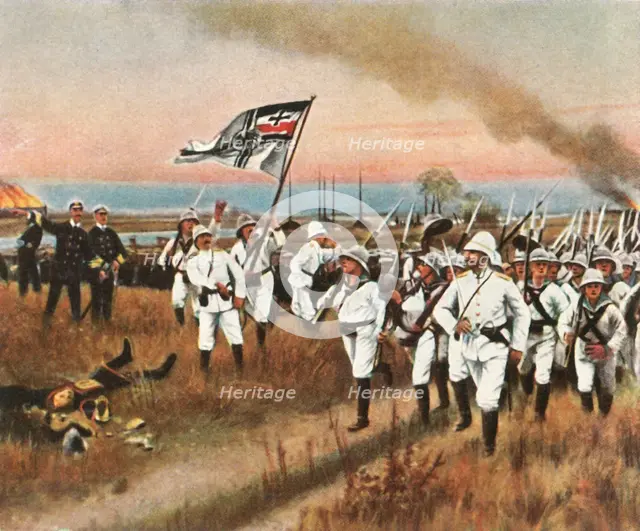 Germans at the Front! 22 June 1900, (1936). Creator: Unknown.