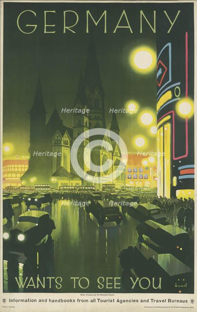 Germany. Wants to See You, 1929. Creator: Wiertz, Jupp (1888-1939).