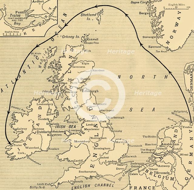 'Germany and the Casement Plot', First World War, c1916, (c1920). Creator: Unknown.