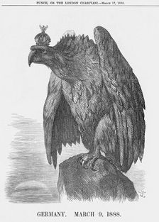 Germany. March 9, 1888 1888. Artist: Joseph Swain