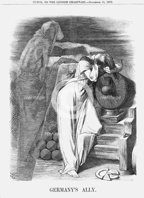 'Germany's Ally', 1870. Creator: Joseph Swain.