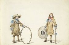 Gerrit and Cornelis Schellinger as children, c.1675-c.1685. Creator: Gesina ter Borch