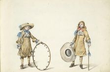Gerrit and Cornelis Schellinger as children, c.1675-c.1685. Creator: Gesina ter Borch