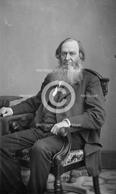 Gerrit Smith of New York, between 1855 and 1865. Creator: Unknown.