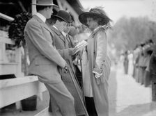 Gerry, Mrs. Peter Goelet - Horse Show, 1911. Creator: Harris & Ewing