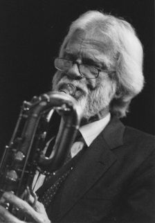 Gerry Mulligan, c1995. Creator: Brian Foskett