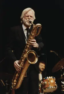 Gerry Mulligan, North Sea Jazz Festival, The Hague, Netherlands, 1991. Creator: Brian Foskett