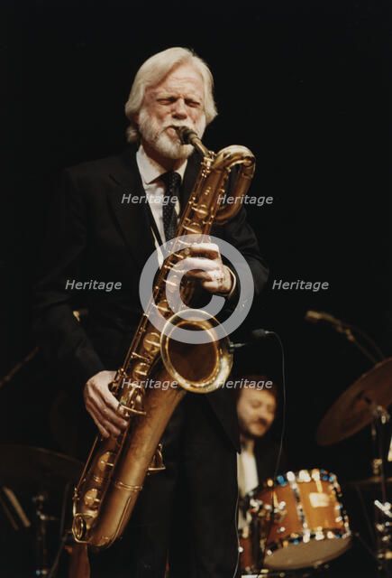 Gerry Mulligan, North Sea Jazz Festival, The Hague, Netherlands, 1991. Creator: Brian Foskett.