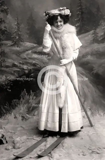 Gertie Millar (1879-1952), English actress, 1906.Artist: Foulsham and Banfield