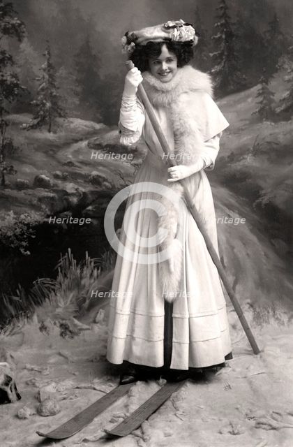 Gertie Millar (1879-1952), English actress, 1906.Artist: Foulsham and Banfield