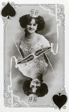 Gertie Millar, British actress and singer, c1905.Artist: Rotary Photo