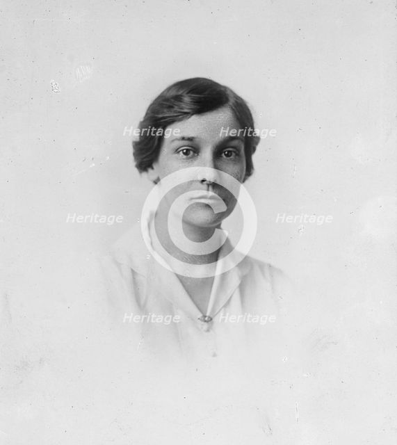Gertrude Crocker, 1917. Creator: Unknown.