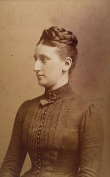 Gertrude Keith, c1880s. Creator: G West & Son