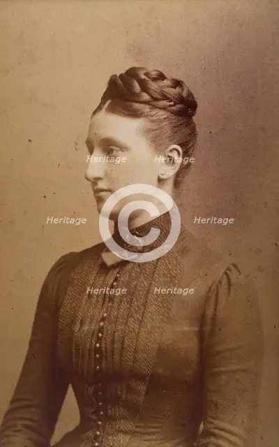 Gertrude Keith, c1880s. Creator: G West & Son.