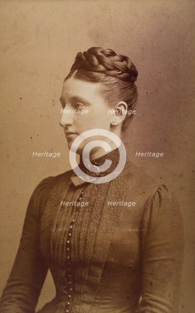 Gertrude Keith, c1880s. Creator: G West & Son.