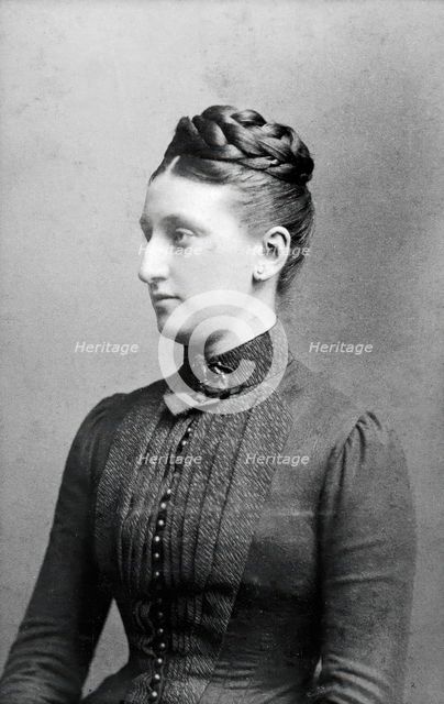 Gertrude Keith, c1890s. Creator: G West & Son.