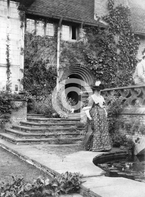 Gertrude Jekyll at Deanery Garden, Sonning, Berkshire, after 1901. Artist: Farnham Maxwell Lyte