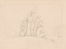 Gertrude of Wyoming, plate 11, 1846. Creator: Edward Webb