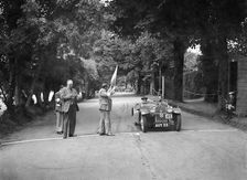 GH Goodall's 1936 Morgan 4/4, winner of a bronze award at the MCC Torquay Rally, July 1937. Artist: Bill Brunell