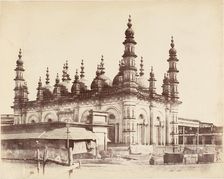 [Ghulam Muhammad Mosque, Calcutta], 1850s. Creator: Captain R. B. Hill