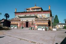 Ghum Monastery, near Darjeeling, West Bengal, India. Creator: Vivienne Sharp