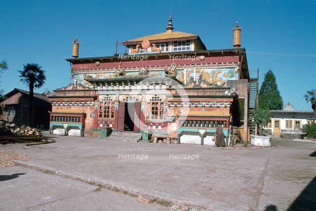 Ghum Monastery, near Darjeeling, West Bengal, India.  Creator: Vivienne Sharp.