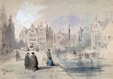 Ghent 1893. Artist: Sir John Gilbert