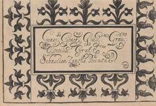 Ghirlanda: Di sei vaghi fiori scielti da piu famosi Giardini d'Italia, page 38 ..., October 1, 1604. Creators: Pietro Paulo Tozzi, Antonello Bertozzi, Sebastian Zanella