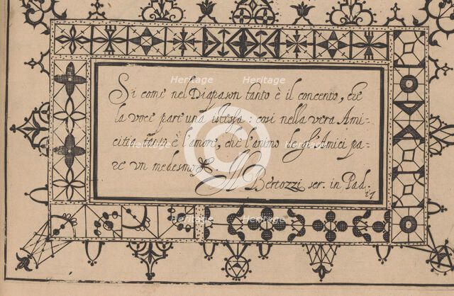 Ghirlanda: Di sei vaghi fiori scielti da piu famosi Giardini d'Italia, page 25 ..., October 1, 1604. Creators: Pietro Paulo Tozzi, Antonello Bertozzi, Sebastian Zanella.