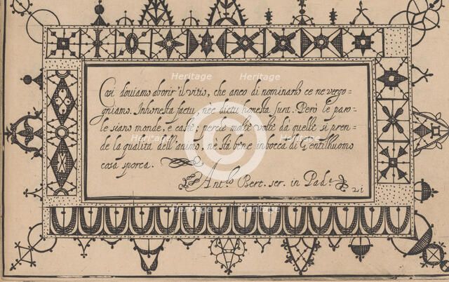 Ghirlanda: Di sei vaghi fiori scielti da piu famosi Giardini d'Italia, page 29 ..., October 1, 1604. Creators: Pietro Paulo Tozzi, Antonello Bertozzi, Sebastian Zanella.