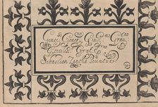 Ghirlanda: Di sei vaghi fiori scielti da piu famosi Giardini d'Italia, page 38 ..., October 1, 1604. Creators: Pietro Paulo Tozzi, Antonello Bertozzi, Sebastian Zanella