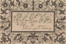 Ghirlanda: Di sei vaghi fiori scielti da piu famosi Giardini d'Italia, page 43 ..., October 1, 1604. Creators: Pietro Paulo Tozzi, Antonello Bertozzi, Sebastian Zanella