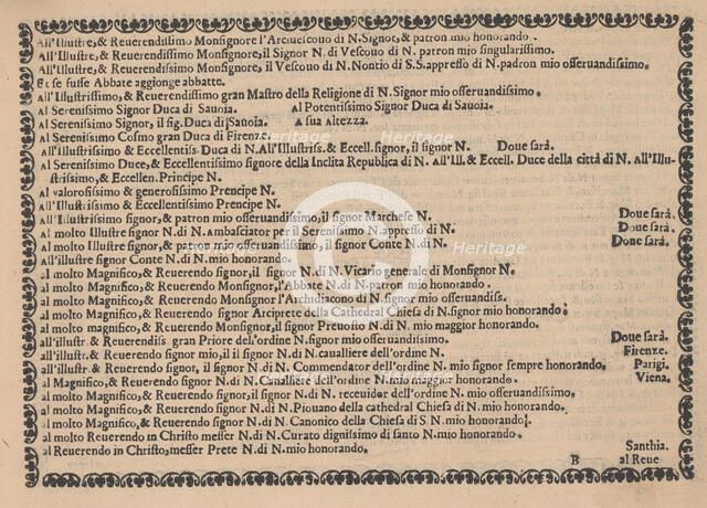 Ghirlanda: Di sei vaghi fiori scielti da piu famosi Giardini d'Italia, page 5 (..., October 1, 1604. Creator: Pietro Paulo Tozzi.