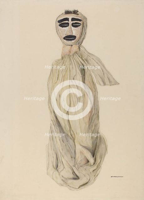 Ghost of Judy, c. 1937. Creator: Edward Strzalkowski.