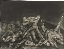 Ghost of Sergeant Pelly, 1918. Creator: George Wesley Bellows