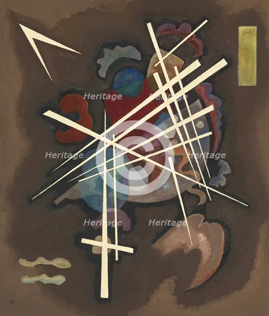 Gitterform (Netting), 1927. Artist: Kandinsky, Wassily Vasilyevich (1866-1944)