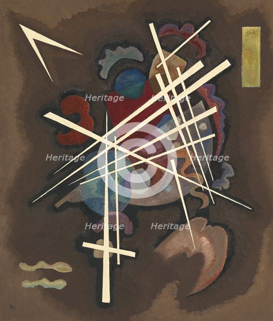 Gitterform (Netting), 1927. Artist: Kandinsky, Wassily Vasilyevich (1866-1944)