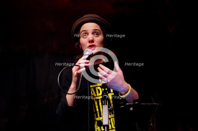 Giulia Marelli, Aaron Liddard Quintet, Verdict Jazz Club, Brighton, East Sussex, 25 Mar 2023. Creator: Brian O'Connor.