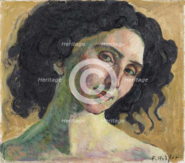 Giulia Leonardi. Creator: Hodler, Ferdinand (1853-1918).