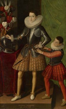 Giuliano Cesarini the Younger (1466-1510), aged 14, ca 1586. Artist: Anguissola, Sofonisba (ca. 1532-1625)