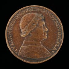 Giuliano della Rovere, 1443-1513, afterwards Pope Julius II, 1503 [obverse], c. 1494/1499. Creator: Giovanni Candida