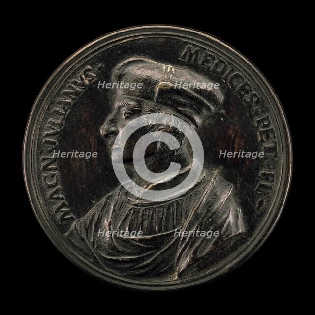 Giuliano II de' Medici, 1479-1516, Duc de Nemours 1515 [obverse], 1739/1744. Creator: Antonio Francesco Selvi.