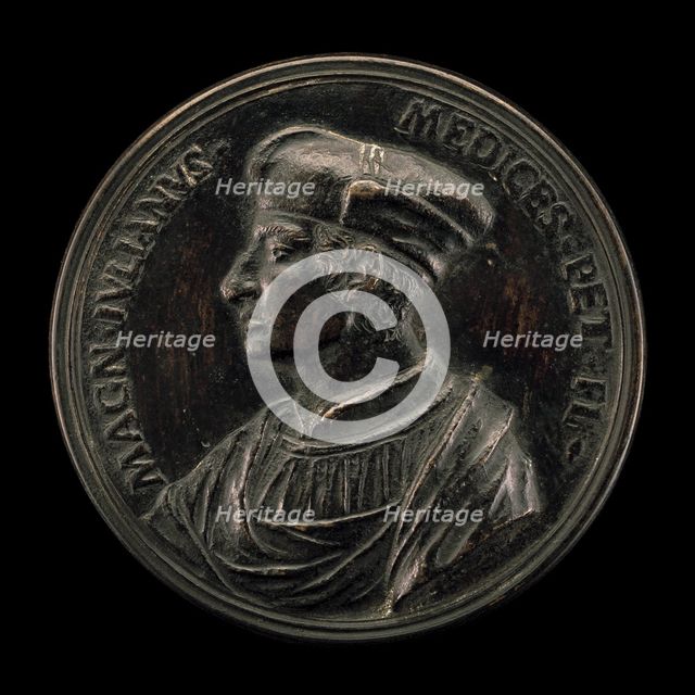 Giuliano II de' Medici, 1479-1516, Duc de Nemours 1515 [obverse], 1739/1744. Creator: Antonio Francesco Selvi.