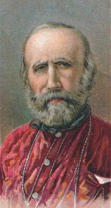 Giuseppe Garibaldi, (1807-1882) Italian patriot, 1924